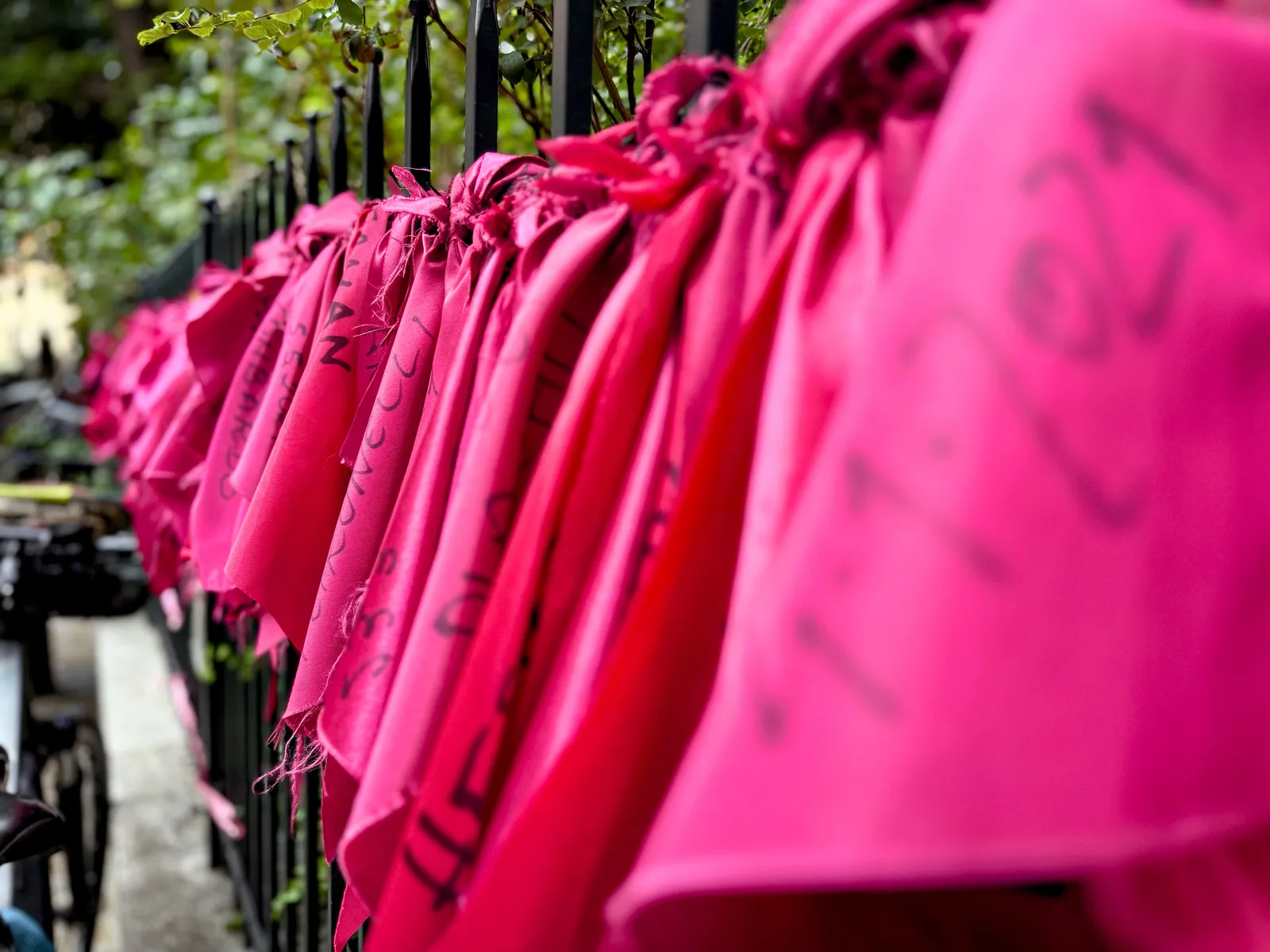 In memory of victims of femicide, lesbicide and transfemicide