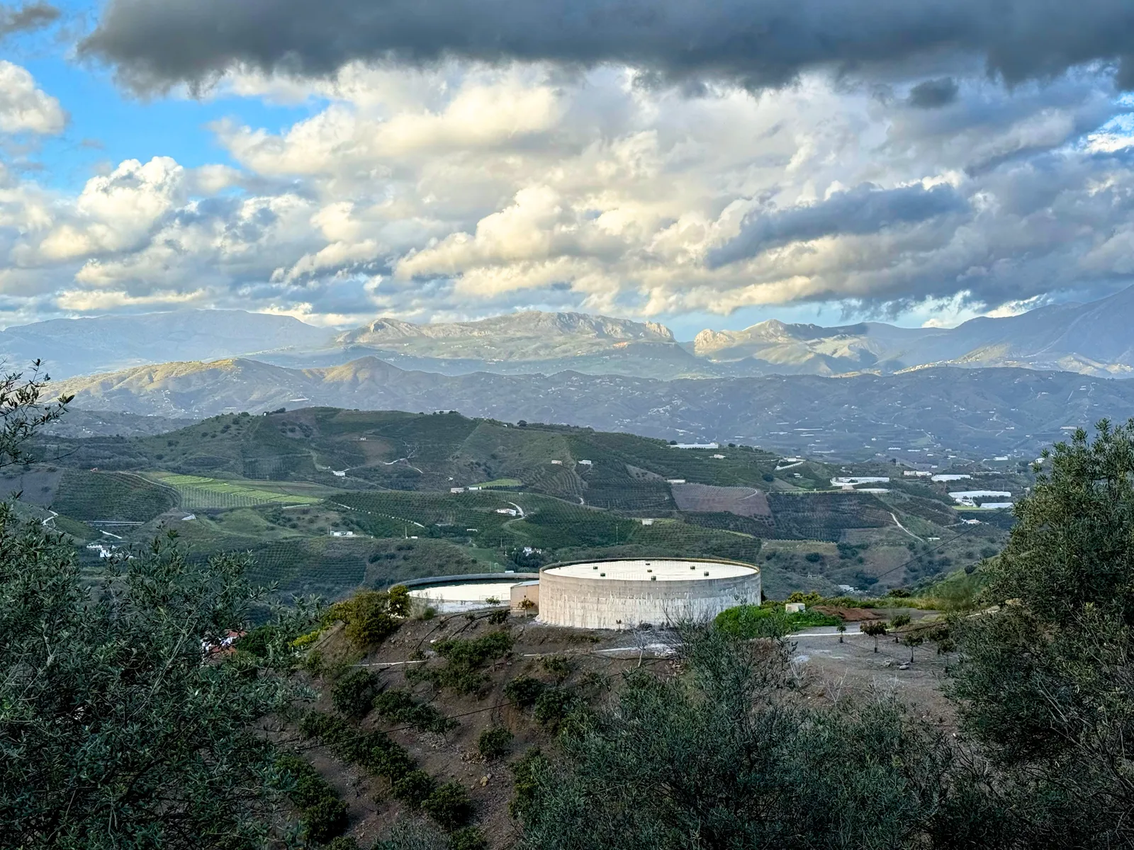 Atop the Cajiz climb