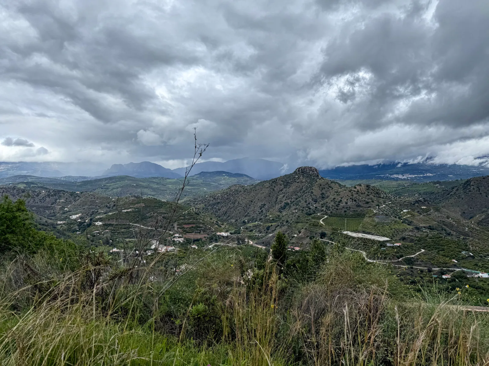 Rains in the distance