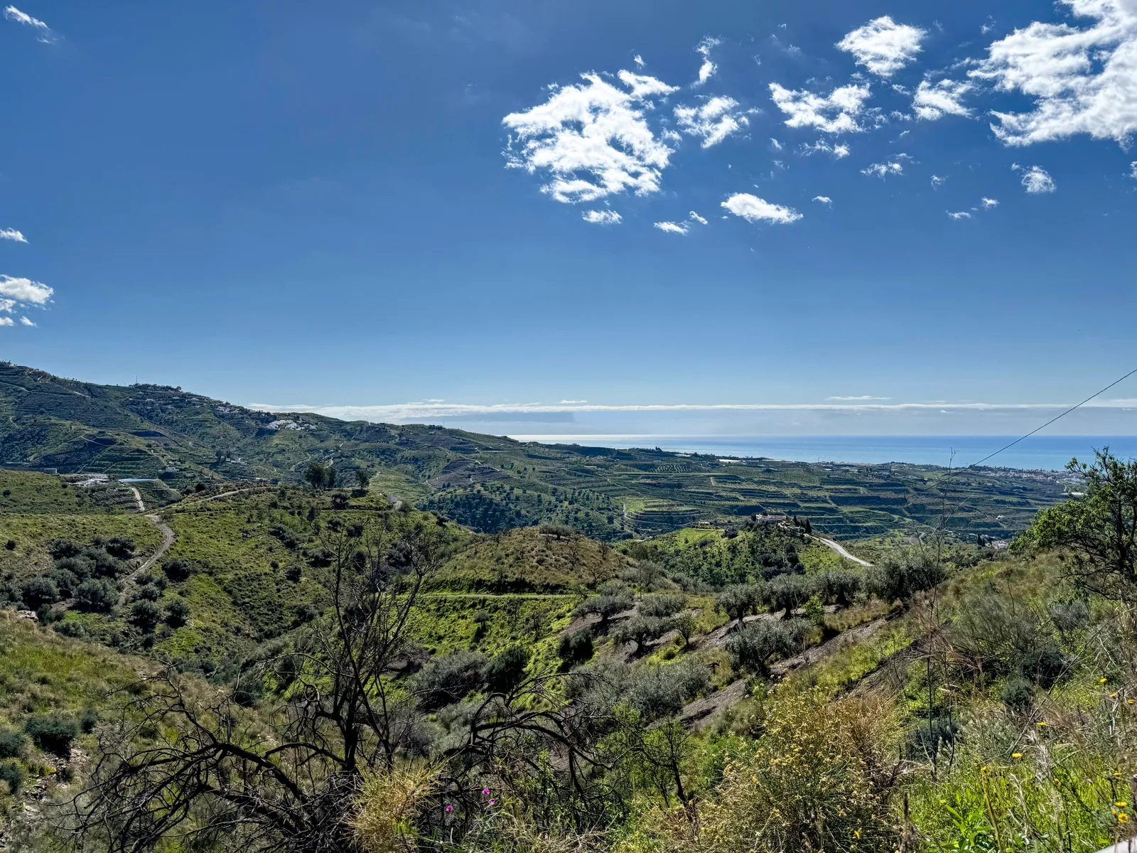 Climbing out of Vélez-Málaga