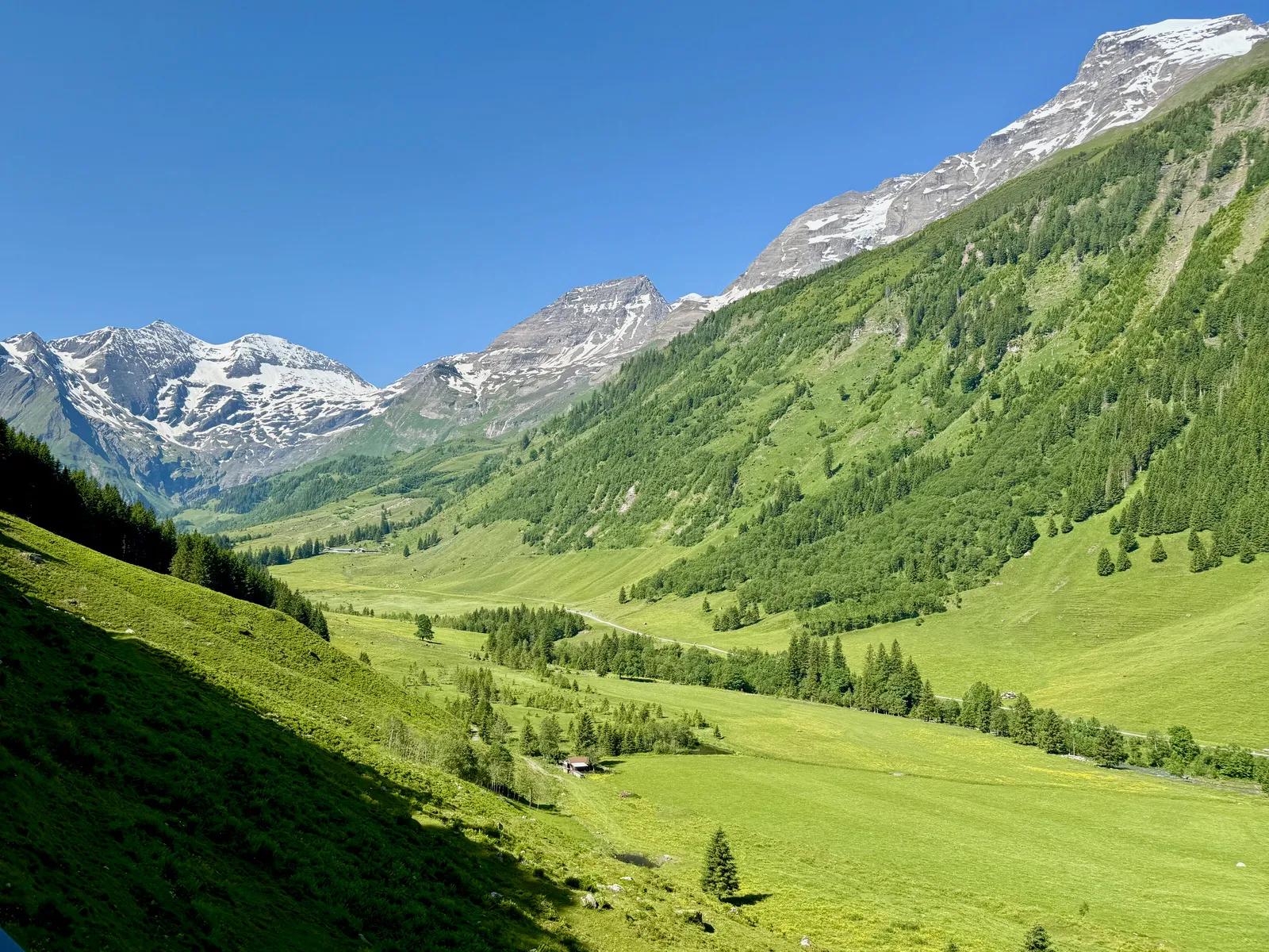 First views into the valley