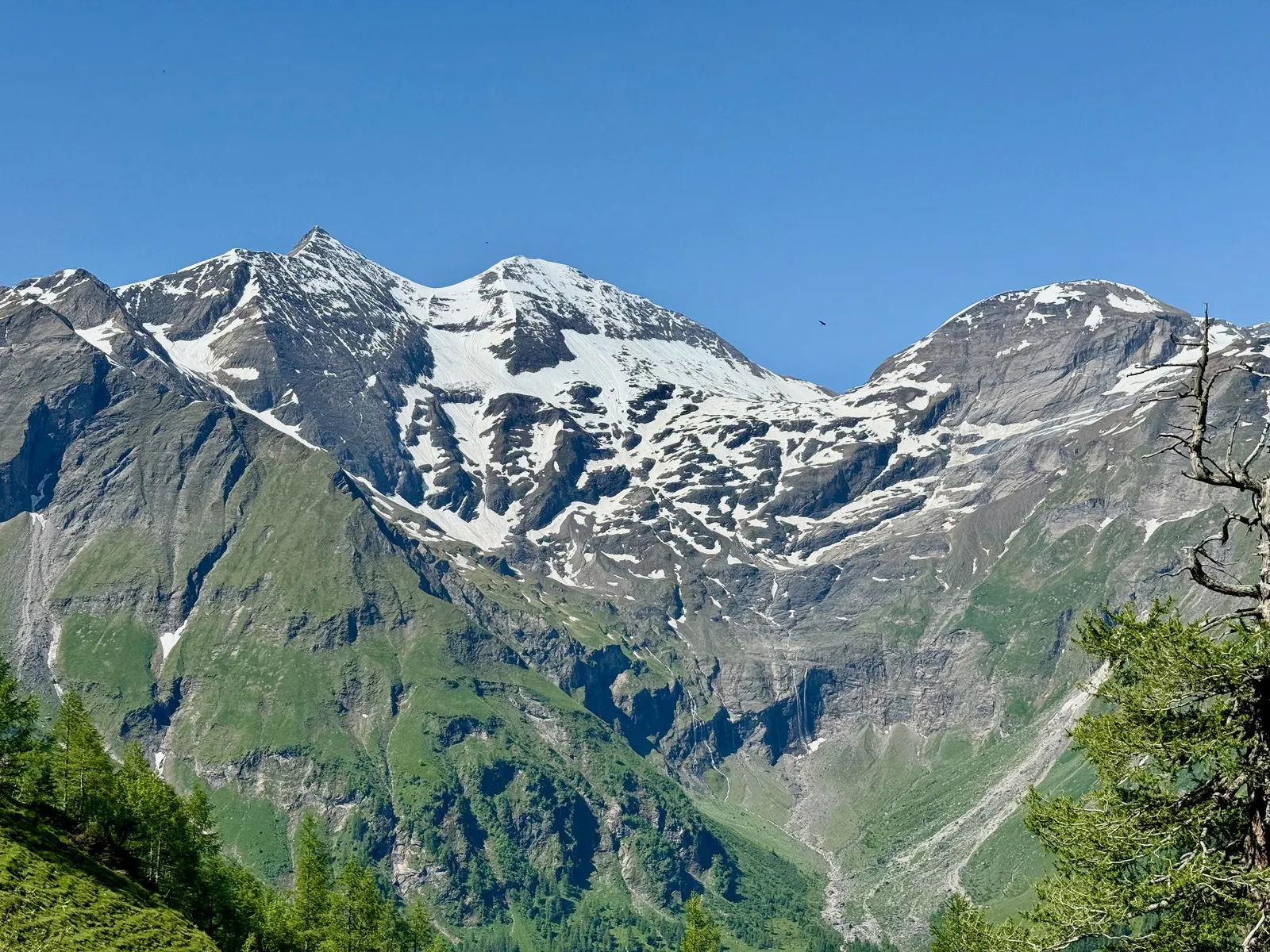 Mountains surrounding the valley