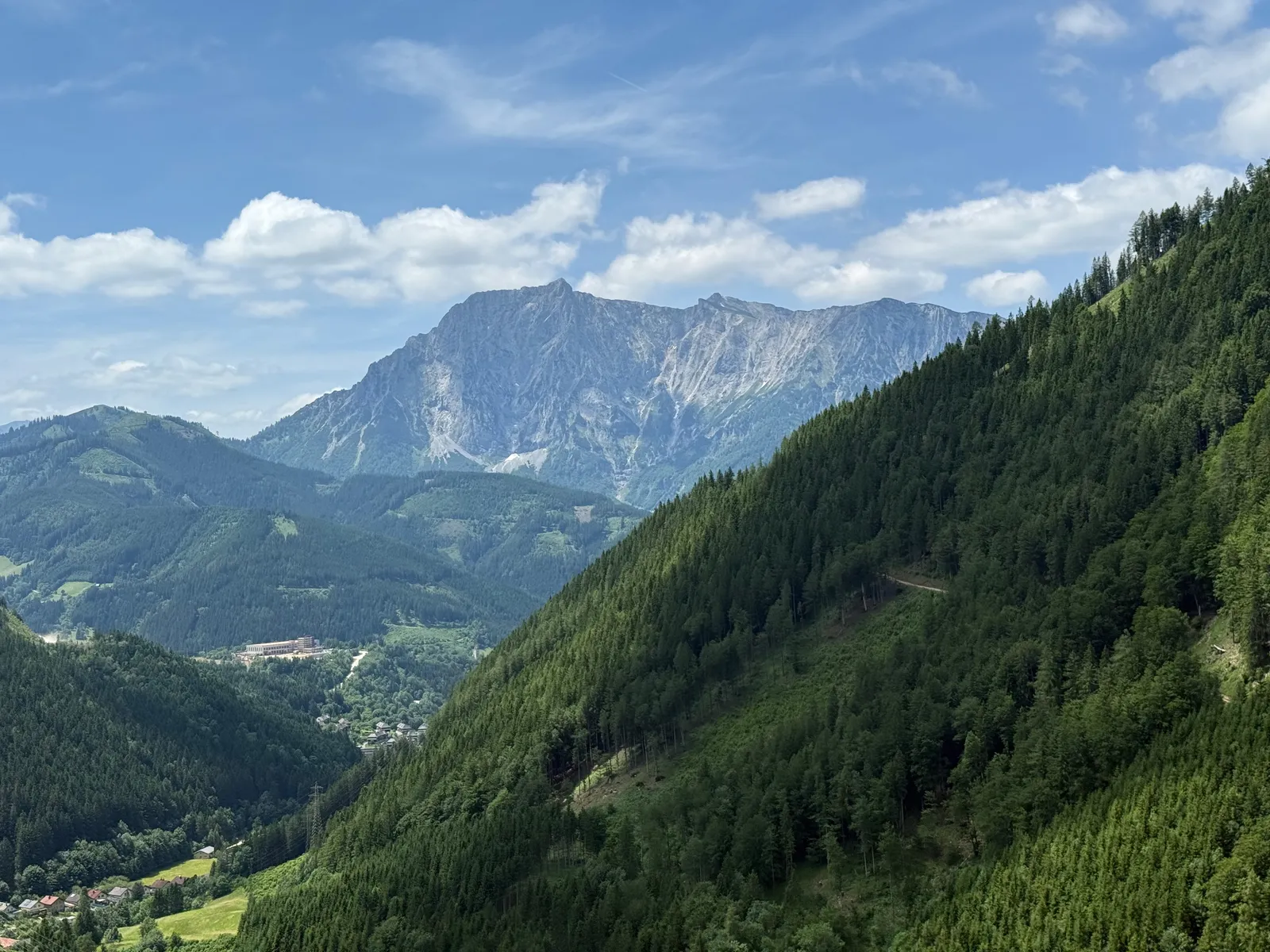 Mountains over Eisenerz