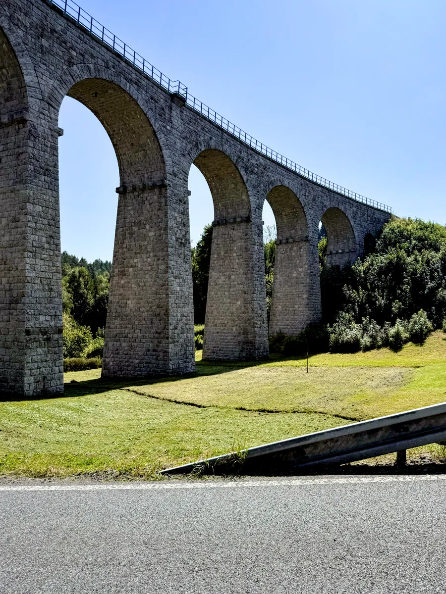Viaduct somewhere among the hills