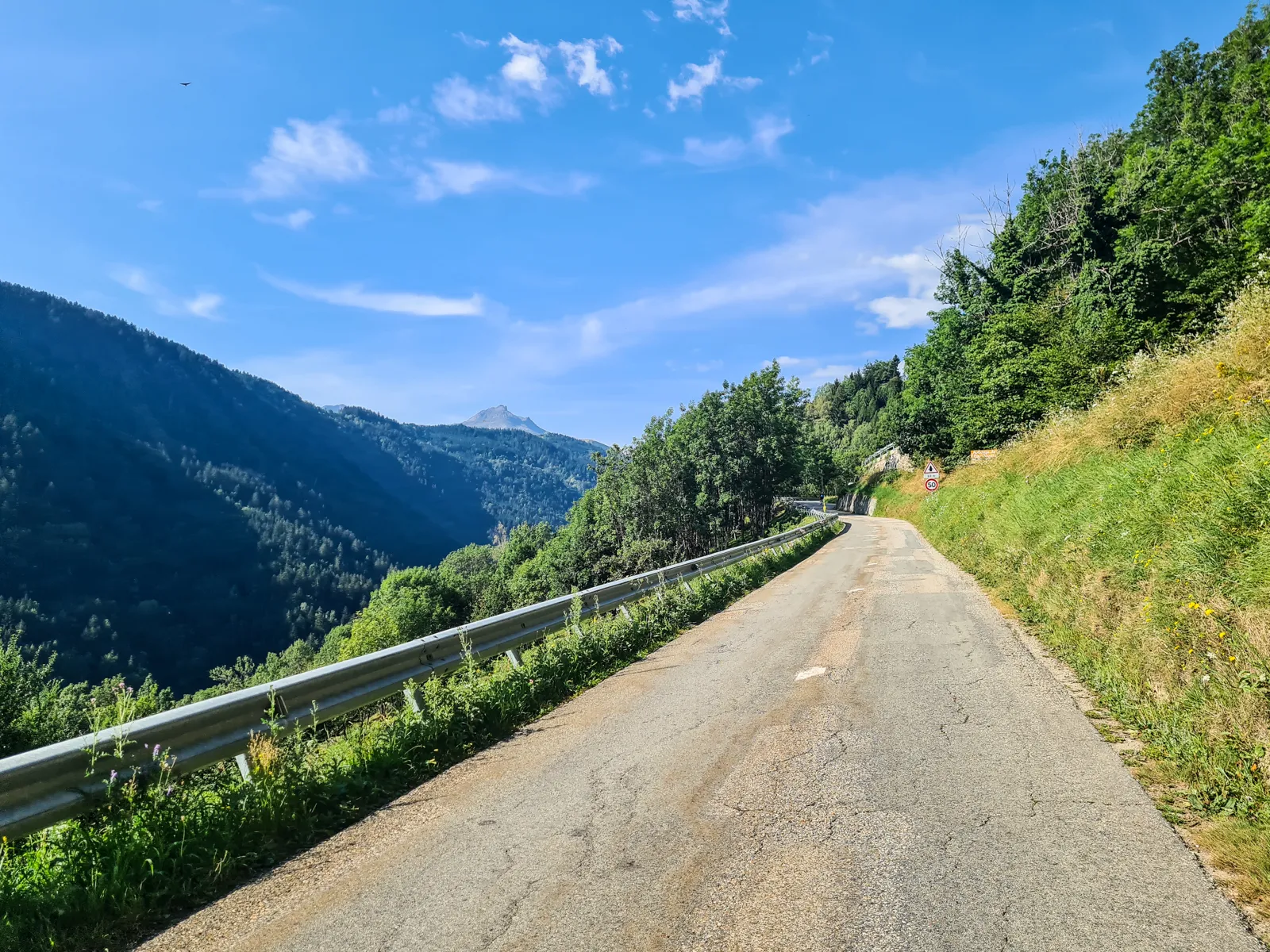 Lower parts of the Col de la Madeleine