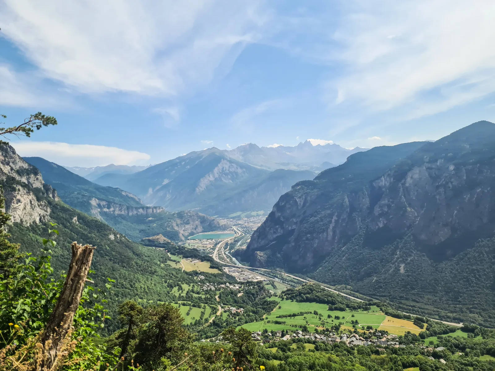 View towards Saint-Michel-de-Maurienne
